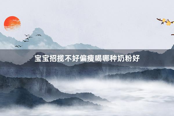 宝宝招揽不好偏瘦喝哪种奶粉好